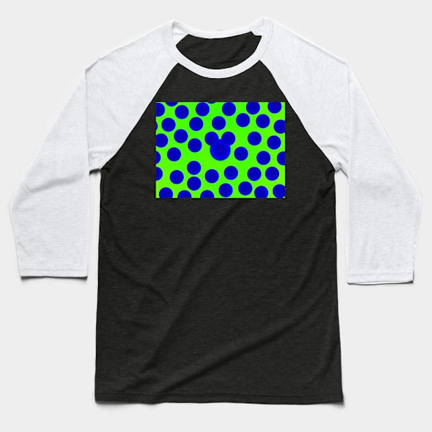 Blue bubbles Baseball T-Shirt by dltphoto